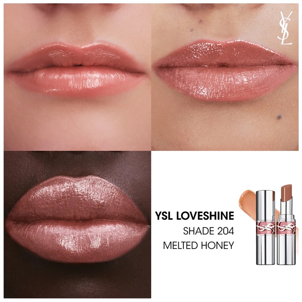 YSL Beauty Loveshine Lip Stick 204 Melted Honey - Picture 7 of 7